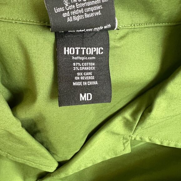 Copied - TWILIGHT SAGA BELLA WOVEN BUTTON DOWN SHIRT BOWLING SHIRT CULLEN COVEN - Picture 6 of 7